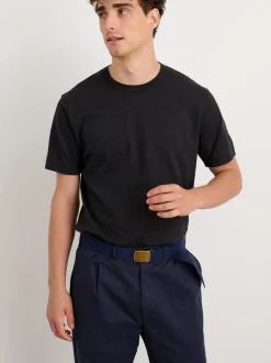 Fashion Alex Mill Standard T Shirt In Slub Cotton Black