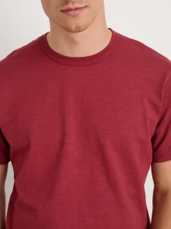 Discount Alex Mill Standard T Shirt In Slub Cotton Currant