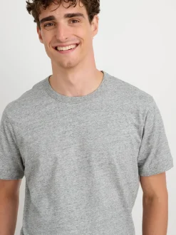 Fashion Alex Mill Standard T-Shirt In Slub Cotton Heather Grey