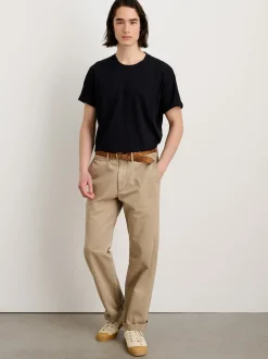 Sale Alex Mill Straight Leg Pant In Vintage Washed Chino (Long Inseam) Faded Khaki