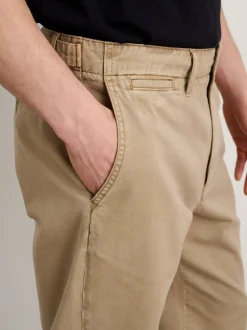 Sale Alex Mill Straight Leg Pant In Vintage Washed Chino (Long Inseam) Faded Khaki