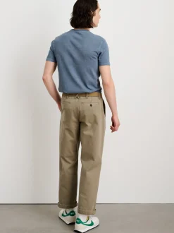 New Alex Mill Straight Leg Pant In Vintage Washed Chino Vintage Olive
