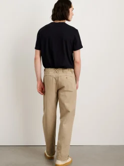 Outlet Alex Mill Straight Leg Pant In Vintage Washed Chino (Long Inseam) Faded Khaki