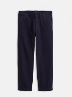 New Alex Mill Straight Leg Pant In Vintage Washed Chino Dark Navy