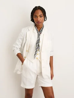 Discount Alex Mill Suit(Ish) Blazer Ecru