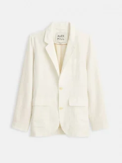 Best Alex Mill Suitish Blazer In Drapey Twill Ecru