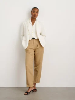 Best Alex Mill Suitish Blazer In Drapey Twill Ecru