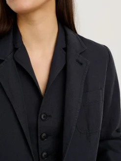 Hot Alex Mill Suitish Blazer In Drapey Twill Washed Black