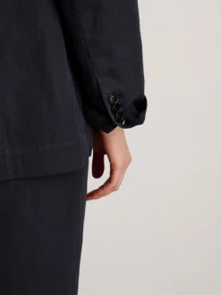 Hot Alex Mill Suitish Blazer In Drapey Twill Washed Black