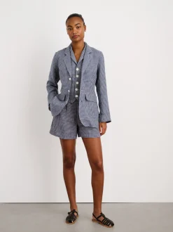 Hot Alex Mill Suit(Ish) Blazer In Mini Gingham