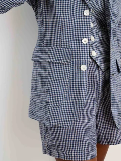 Hot Alex Mill Suit(Ish) Blazer In Mini Gingham