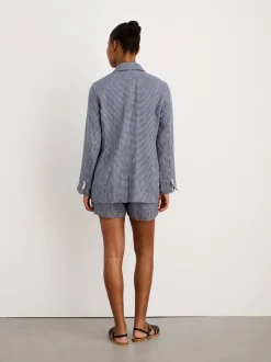 Hot Alex Mill Suit(Ish) Blazer In Mini Gingham