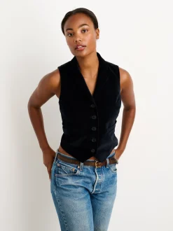 Online Alex Mill Suit(Ish) Vest In Velvet