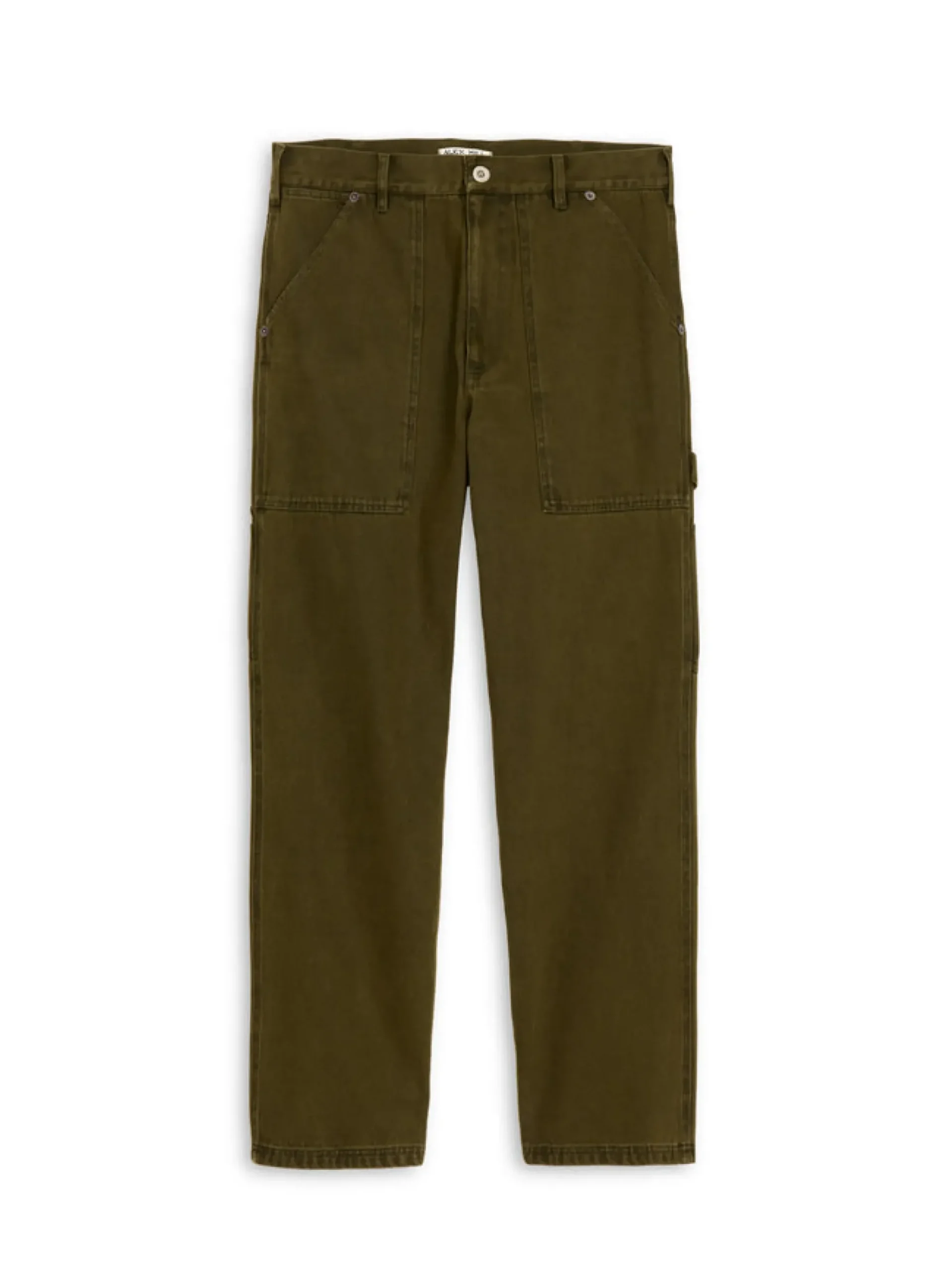 New Alex Mill The Painter Pant In Recycled Denim Military Olive