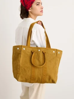 New Alex Mill The Perfect Weekday Tote Golden Khaki
