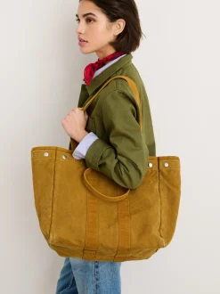 New Alex Mill The Perfect Weekday Tote Golden Khaki
