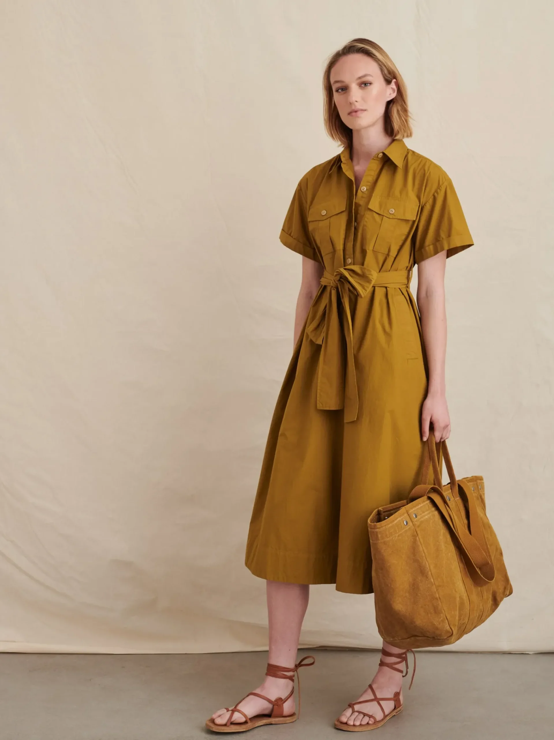 Online Alex Mill The Perfect Weekend Tote Golden Khaki
