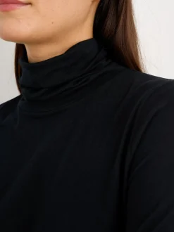Clearance Alex Mill Turtleneck In 40S Jersey Black