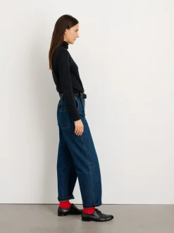 Clearance Alex Mill Turtleneck In 40S Jersey Black