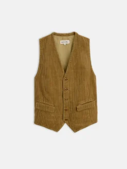 Online Alex Mill Vest In Rugged Corduroy Khaki