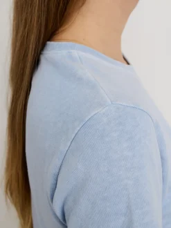 Outlet Alex Mill Vintage Wash Crewneck Tee Calm Blue