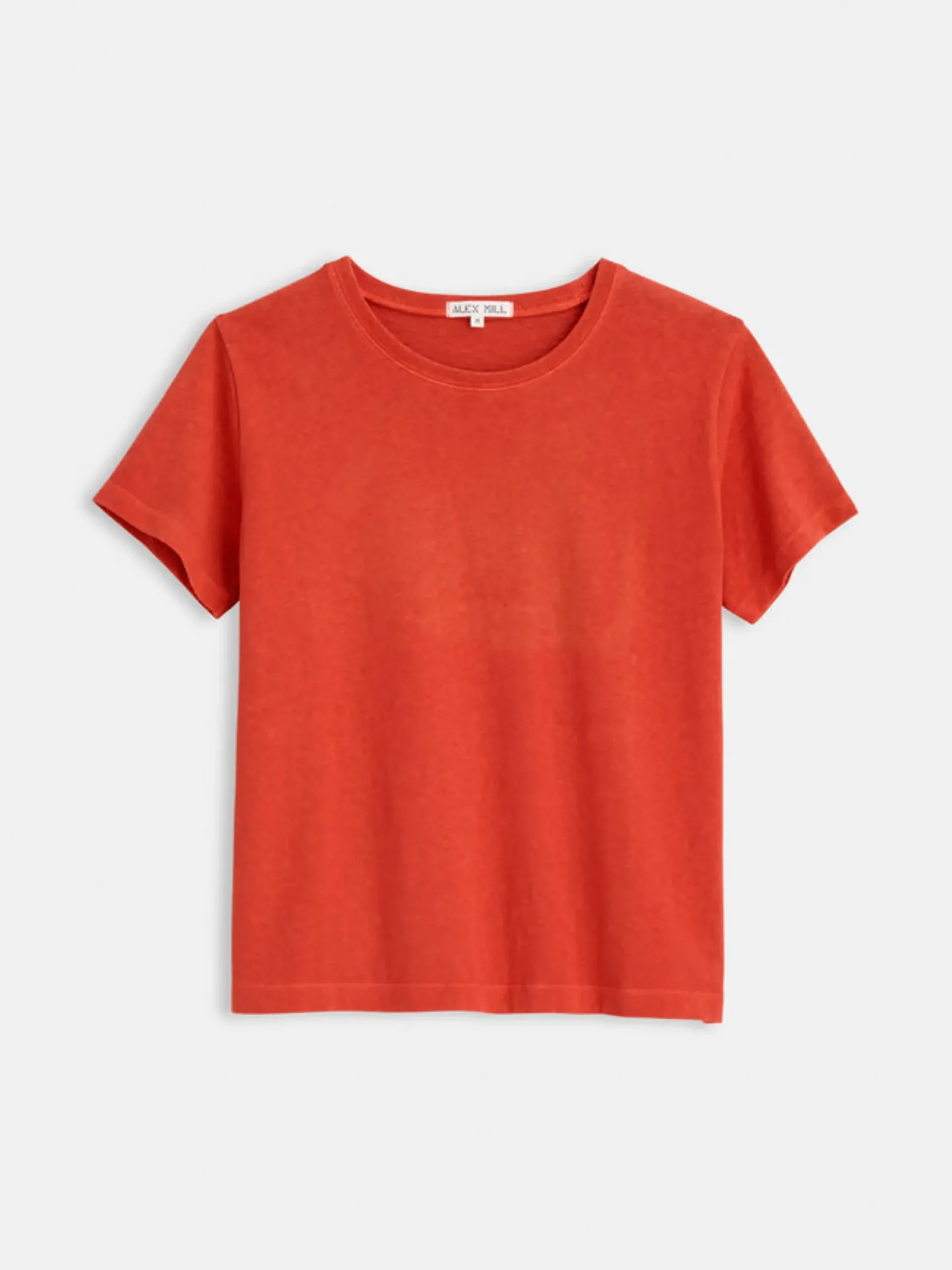 Sale Alex Mill Vintage Wash Crewneck Tee Chili