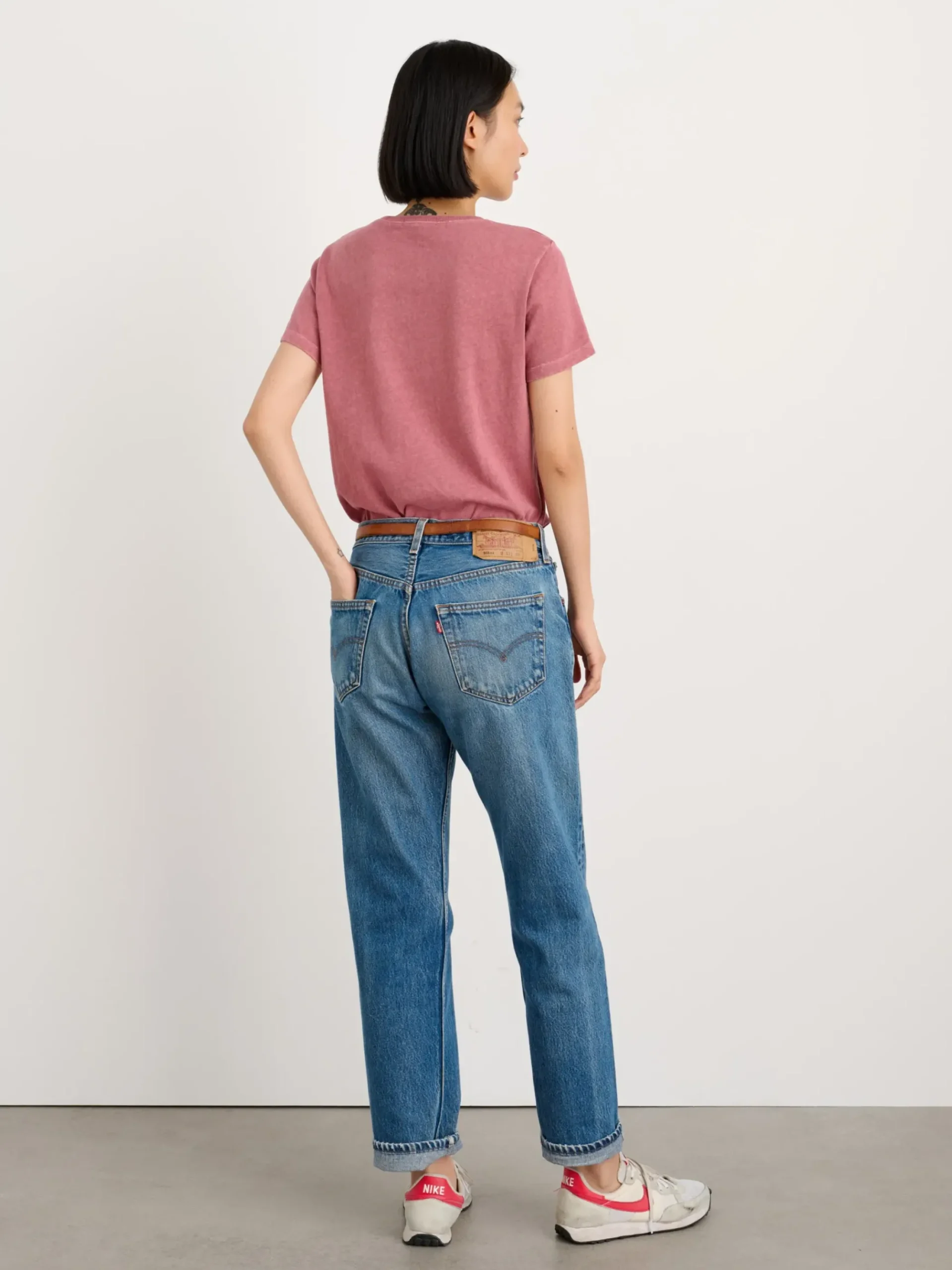 Best Alex Mill Vintage Wash Crewneck Tee Currant