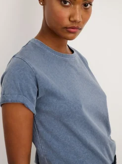 Best Alex Mill Vintage Wash Crewneck Tee Faded Blue