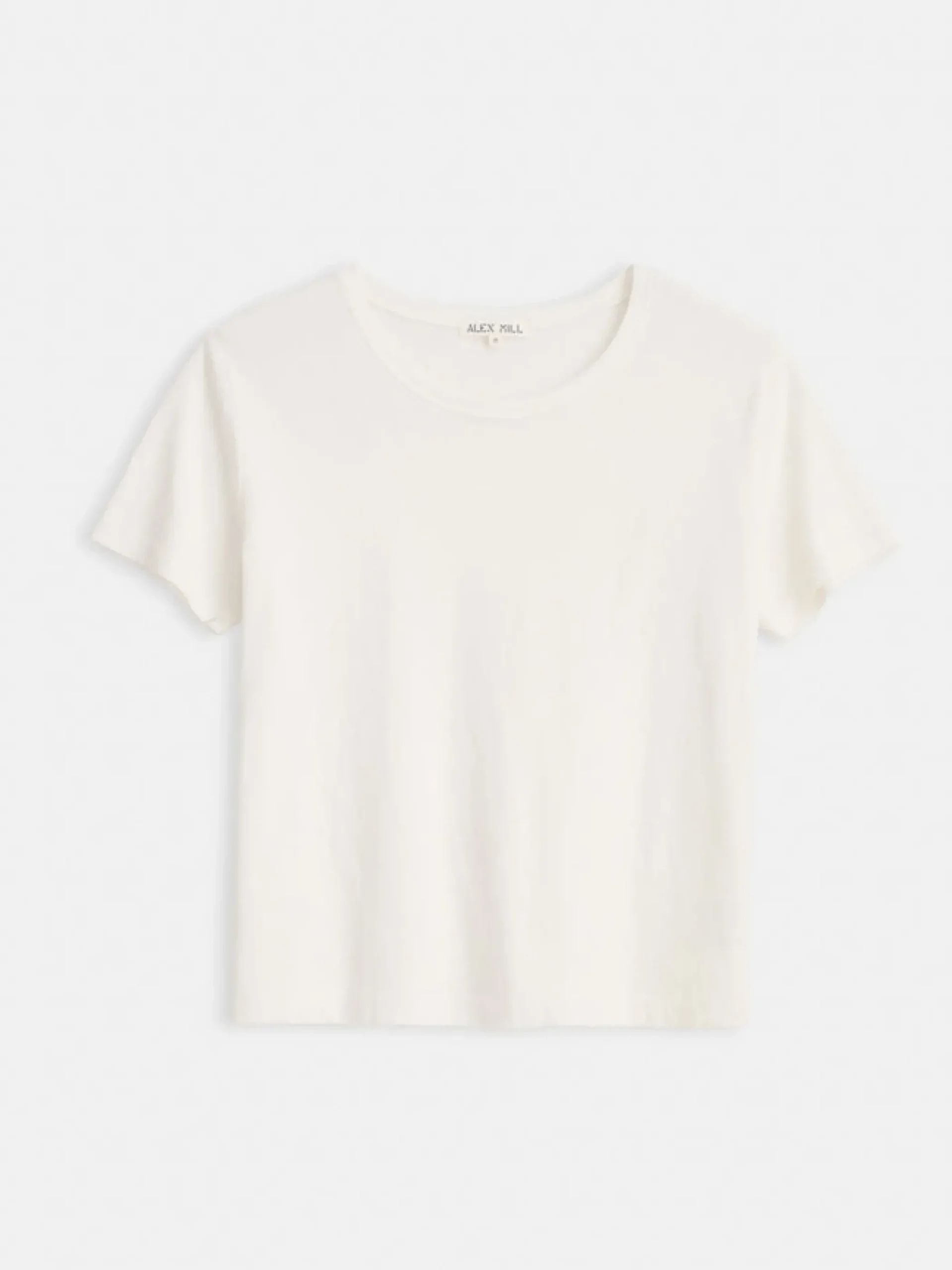 Sale Alex Mill Vintage Wash Crewneck Tee Off White