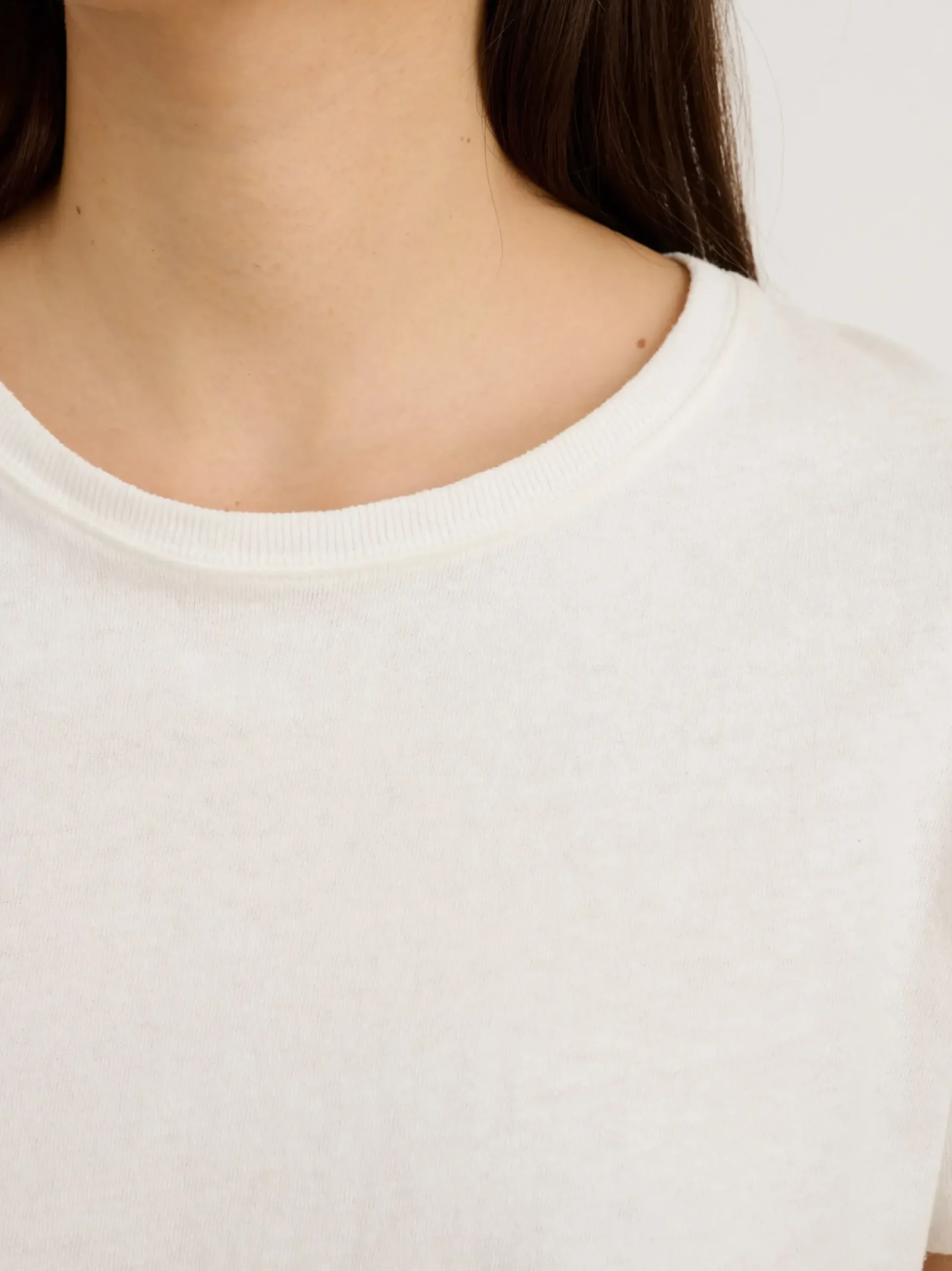 Sale Alex Mill Vintage Wash Crewneck Tee Off White