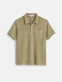 Fashion Alex Mill Vintage Wash Polo Bay Leaf