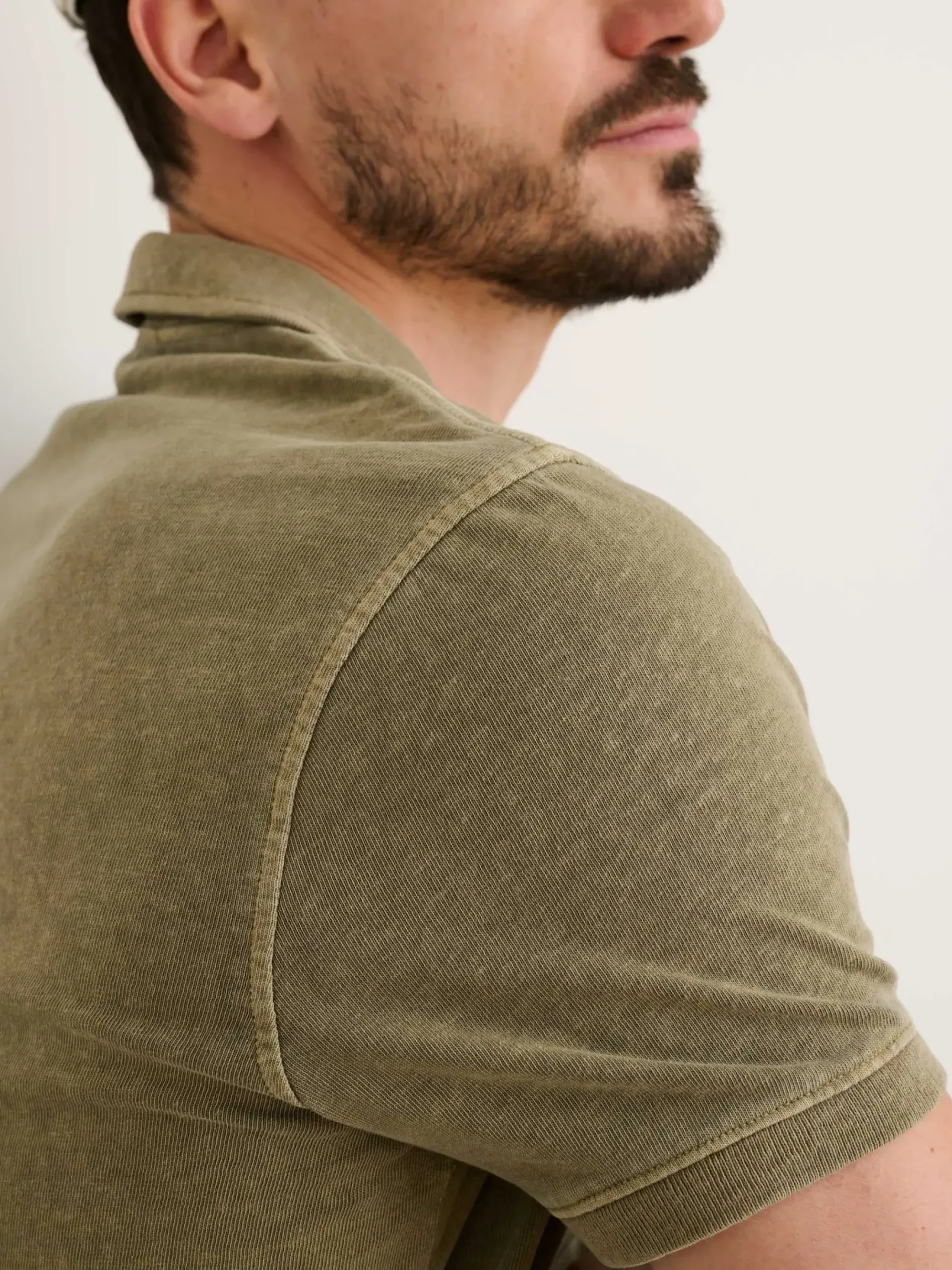 Fashion Alex Mill Vintage Wash Polo Bay Leaf