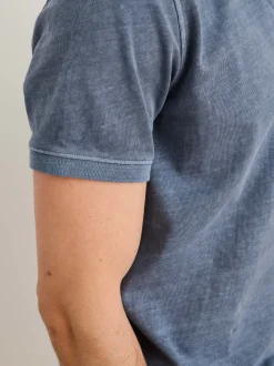 Best Alex Mill Vintage Wash Polo Faded Blue