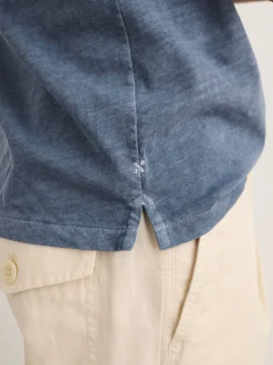 Best Alex Mill Vintage Wash Polo Faded Blue