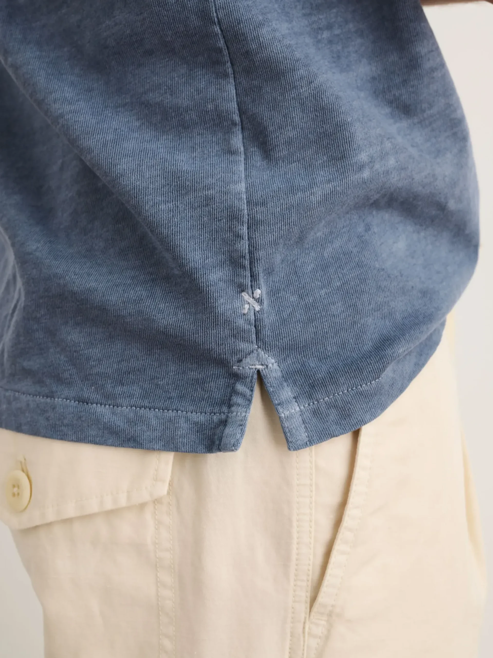 Best Alex Mill Vintage Wash Polo Faded Blue