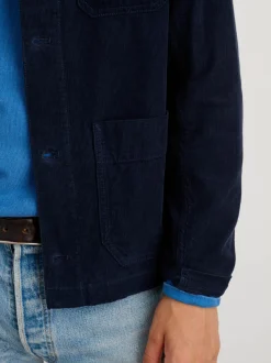Hot Alex Mill Work Jacket In Fine Wale Corduroy Deep Navy