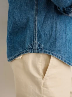 Clearance Alex Mill Work Shirt In Washed Denim