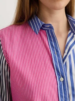 Outlet Alex Mill Wyatt Shirt In Mixed Stripe