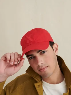 Discount Alex Mill X Canvas Field Cap Red