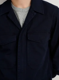 Best Alex Mill Zip Jumpsuit In Herringbone Dark Navy