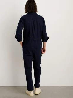 Best Alex Mill Zip Jumpsuit In Herringbone Dark Navy
